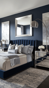 50+ Navy Blue Bedroom Design Ideas | Transform Your Space - Moss & Main