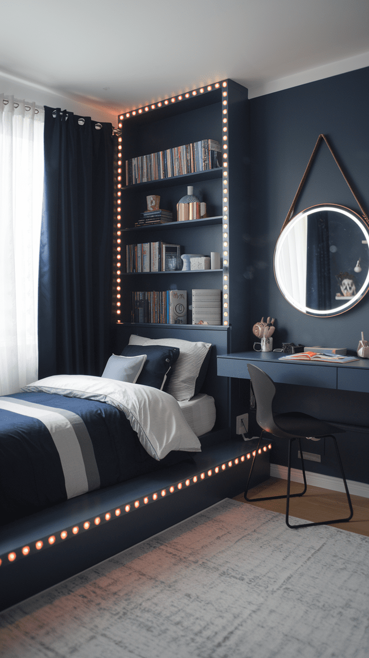 Navy Bedroom Ideas for Kids & Teens - Moss & Main