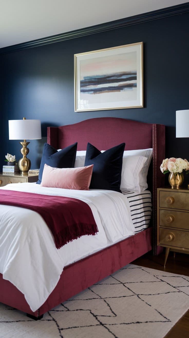 From Boho to Gothic: 21+ Stunning Burgundy Bedroom Ideas to Inspire You ...