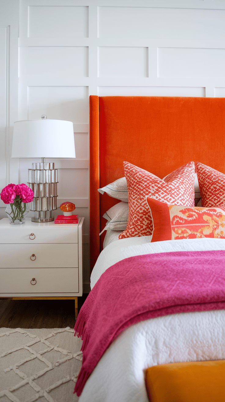 Orange Crush: 27 Orange Bedroom Ideas You Will Adore - Moss & Main