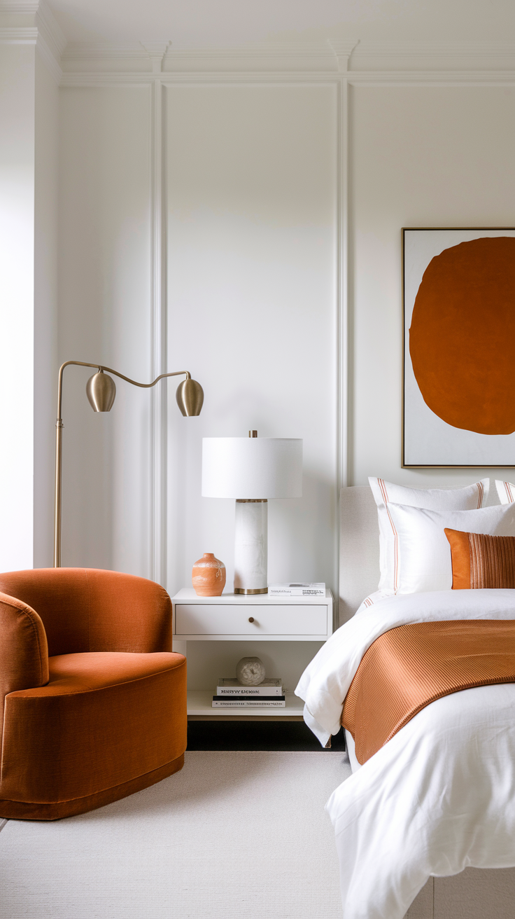 Orange Crush: 27 Orange Bedroom Ideas You Will Adore - Moss & Main