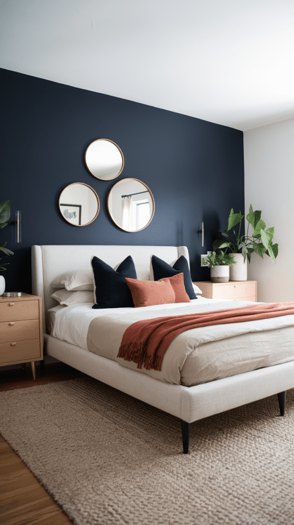 50+ Navy Blue Bedroom Design Ideas | Transform Your Space - Moss & Main