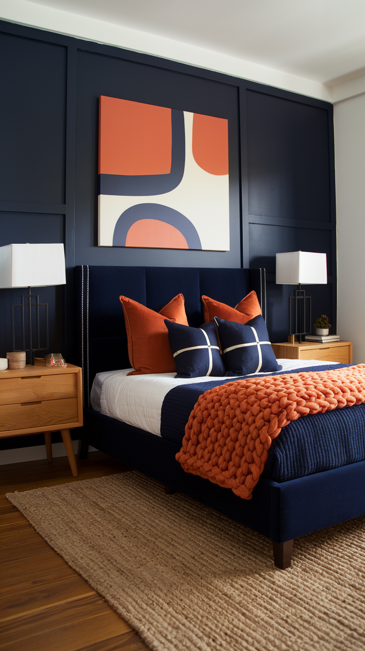 Orange Crush: 27 Orange Bedroom Ideas You Will Adore - Moss & Main