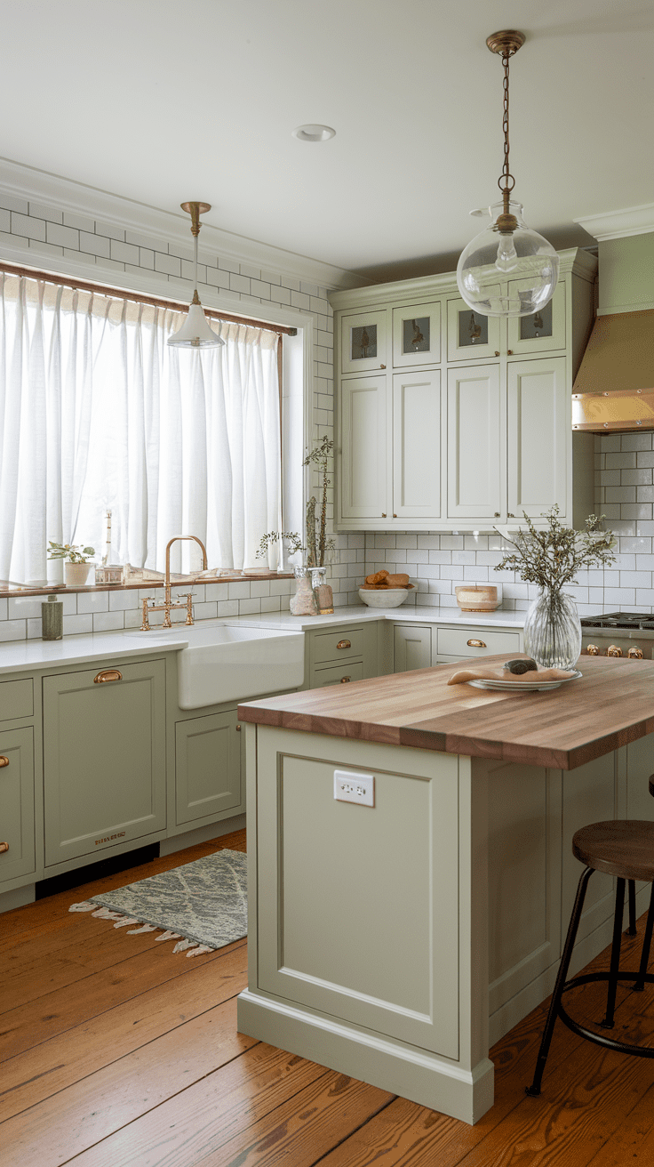 Sage Green Kitchen Design Ideas - Moss & Main