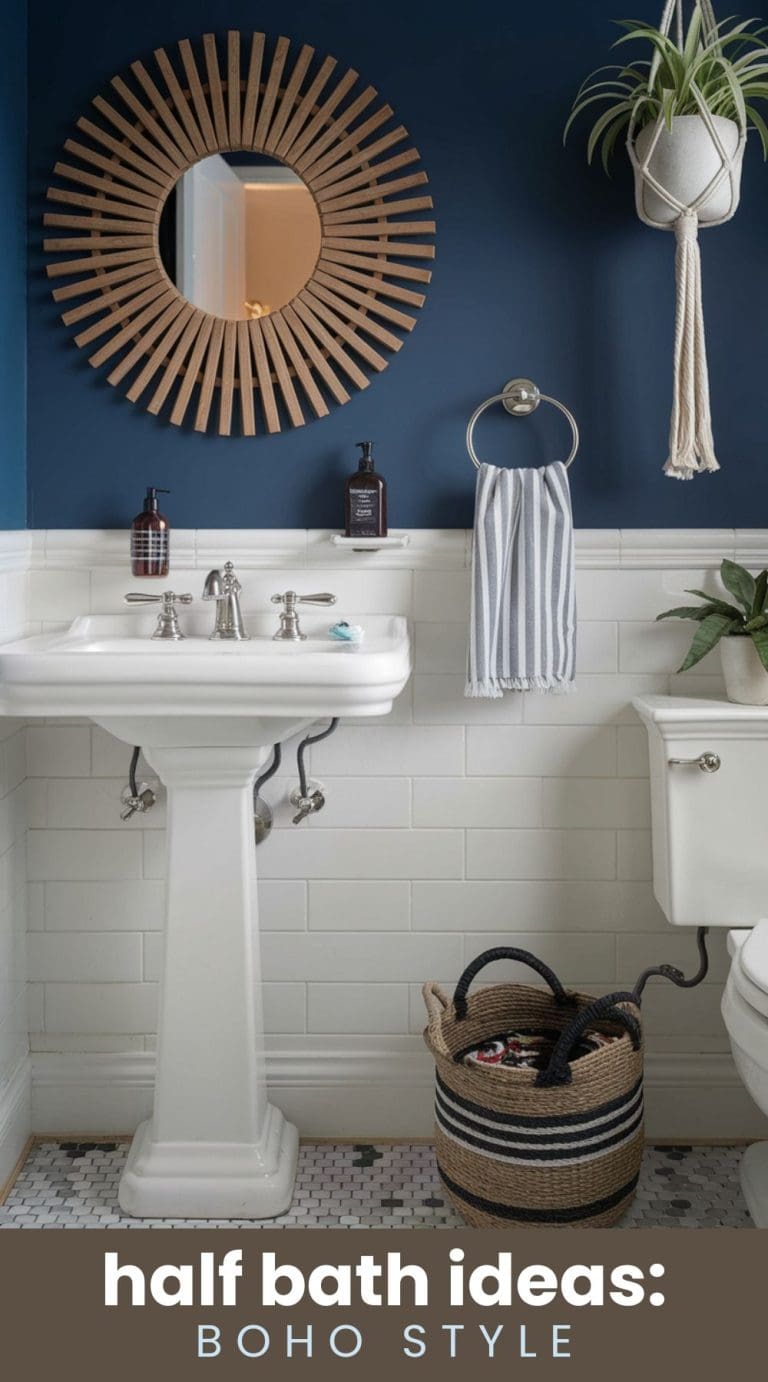 30 Drool-Worthy Half Bathroom Decor and Design Ideas - Moss & Main