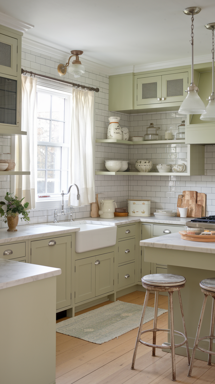 Sage Green Kitchen Design Ideas - Moss & Main