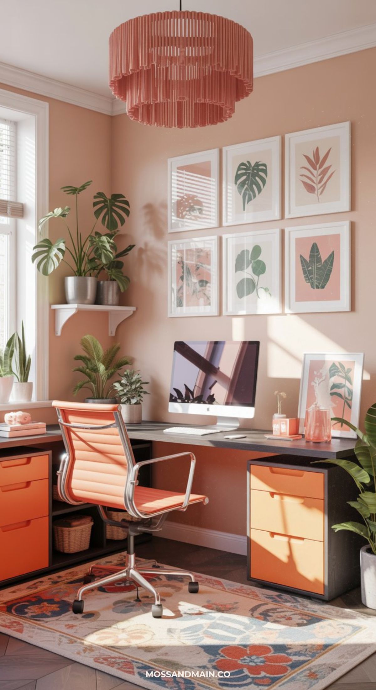 If your workspace feels blah, it’s time to bring in the bold! These stunning maximalist office decor ideas are packed with dramatic color, luxe texture, layered art, and all the statement moments Pinterest is obsessed with. Perfect for anyone who wants a workspace that inspires creativity (and looks like it belongs in a magazine!). Save these colorful office ideas and start decorating today.
