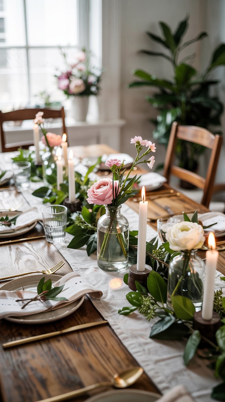 If you love spring decor that feels curated instead of themed, these Easter centerpiece ideas are for you. Designed for the dining room, each idea focuses on texture, greenery, and soft seasonal details that feel elegant and inviting. Save this for Easter table inspiration that transitions beautifully into spring.
